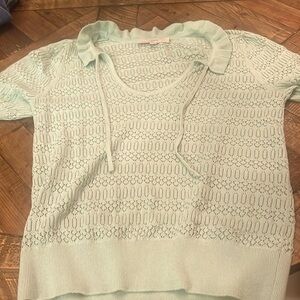Loft Mint green top in small